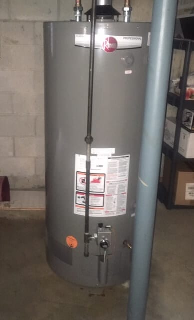 New Replacement Rheem 75 Gallon WH - upgraded 8-year warranty